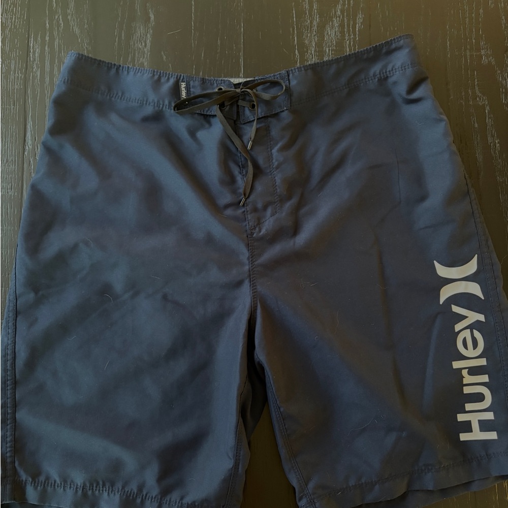 Hurley Men's Dark Blue Swim Board Shorts